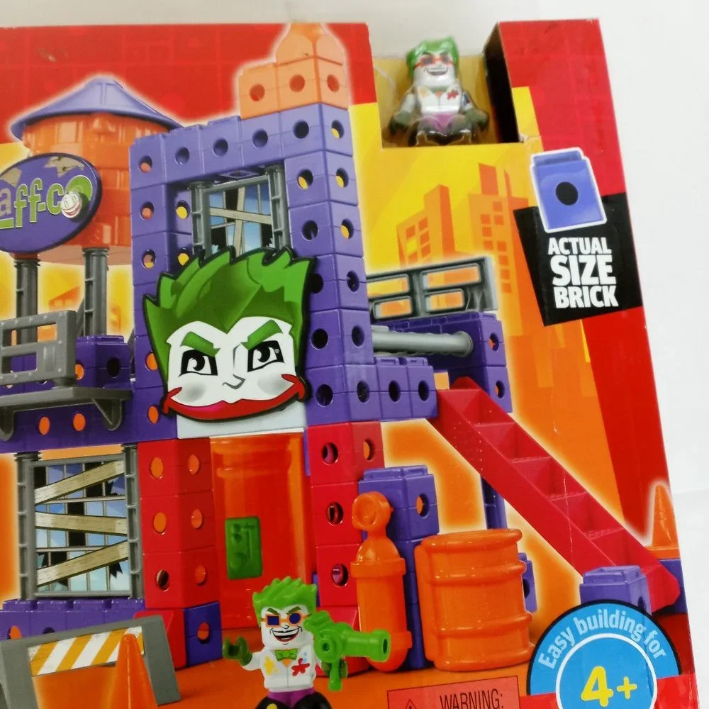 Joker's Laugh Lab Fisher Price Trio Batman DC Super Friends Building Set